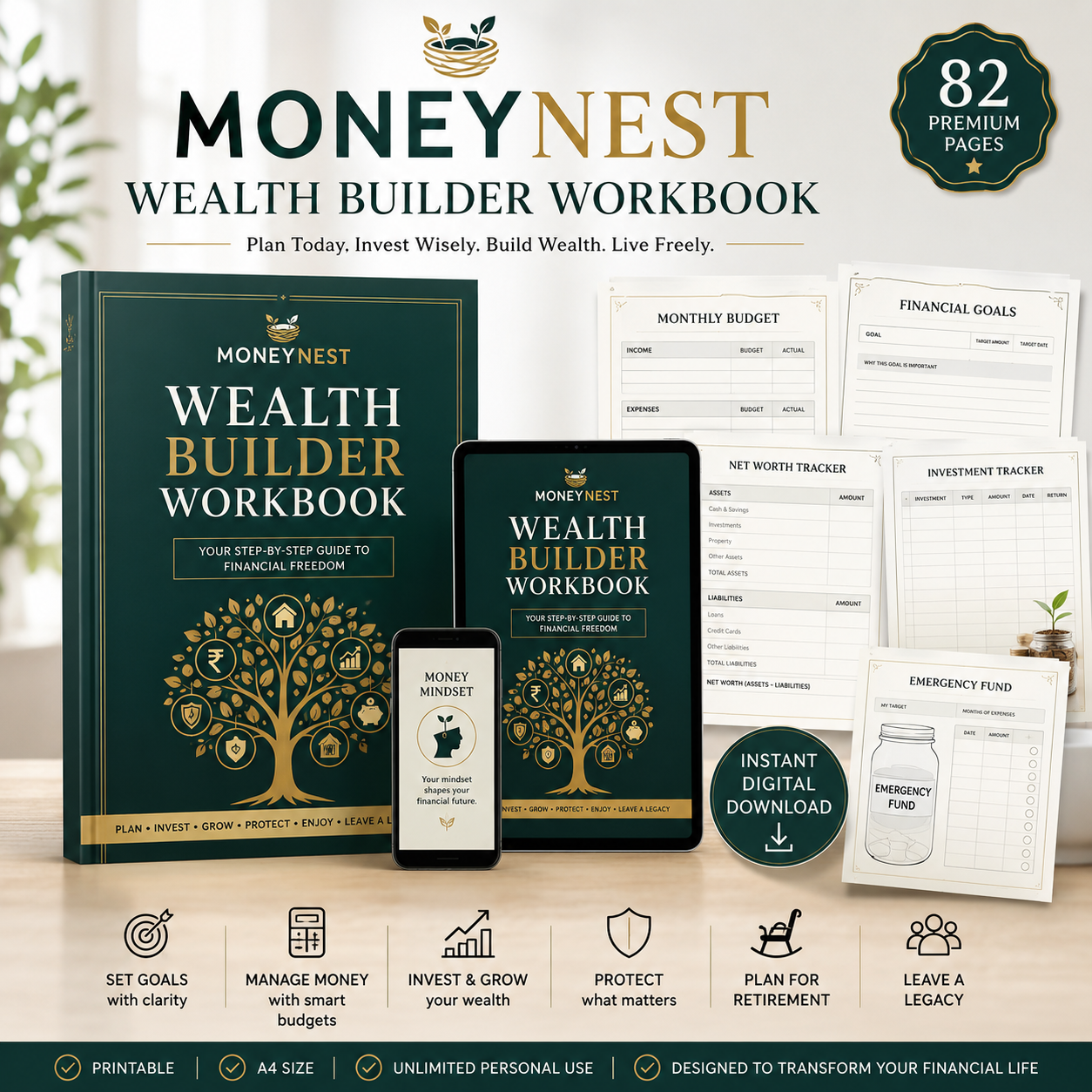 MoneyNest Wealth Builder Workbook
